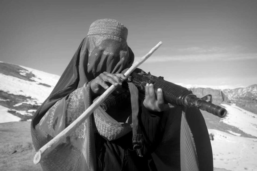 Mind-bending photos show the pain and dreams of Afghan women : NPR The Music of Poverty and Violence