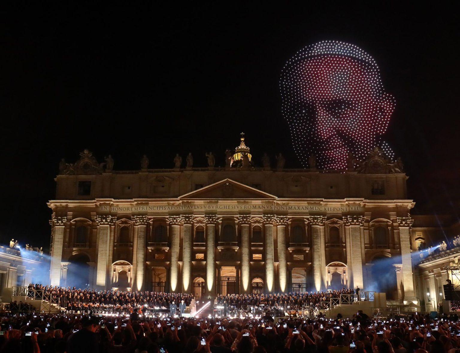 The “Grace for the World” show at the Vatican on September 13 2025.