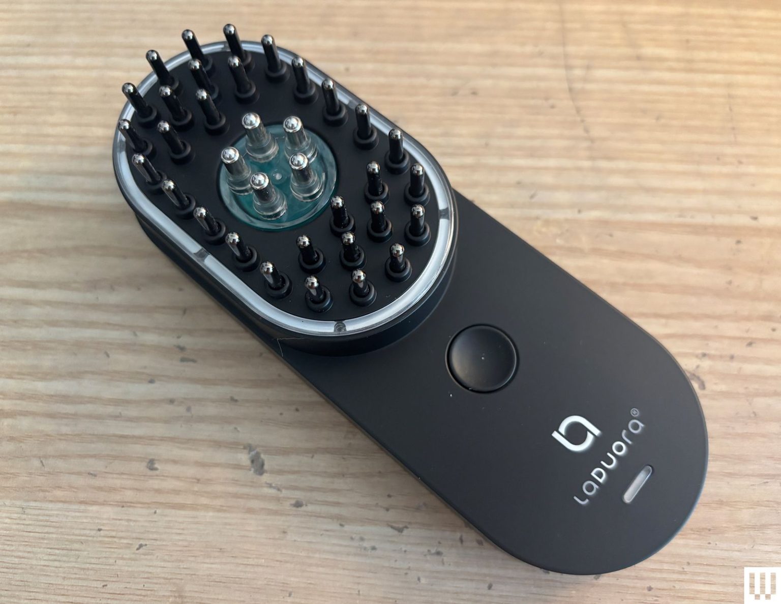 Laduora Duo 4-in-1 Red Light Therapy Scalp and Hair Care Device Review: Custom Goals Image may contain Electronics Electrical Device and Switch