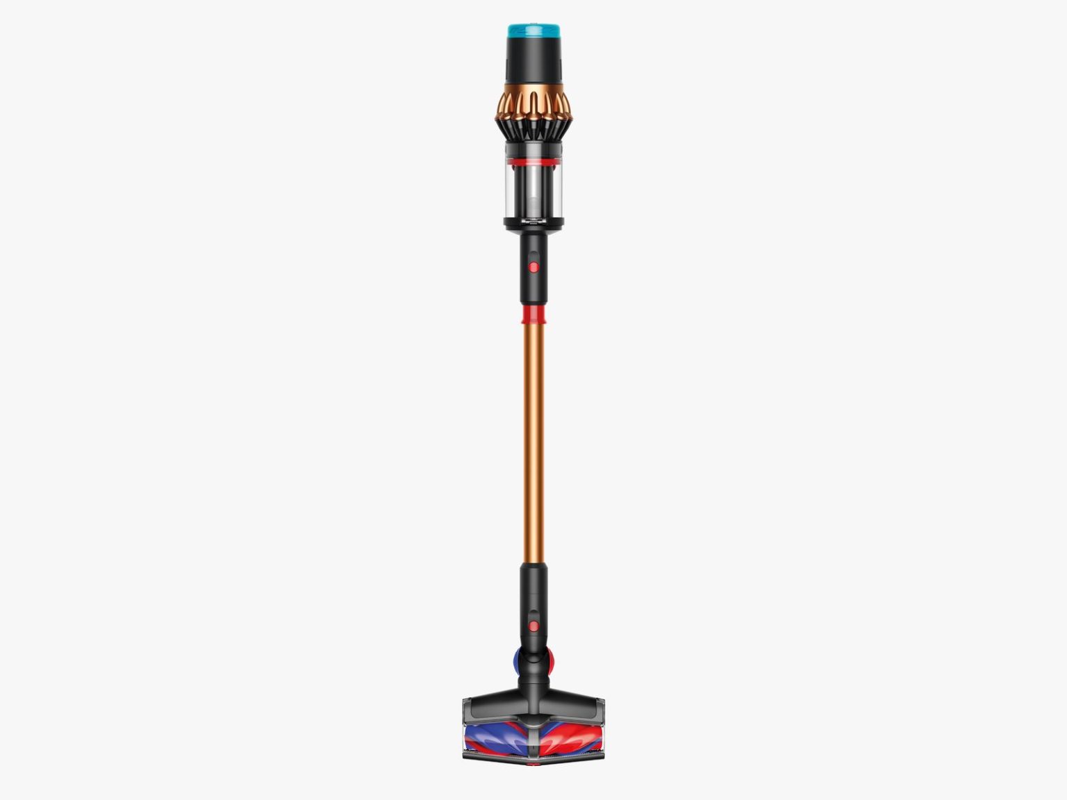 Meet the New Dyson Vacuums: V16 Piston Animal, V10 Konical, V8 Cyclone (2026) Image may contain Electrical Device and Microphone