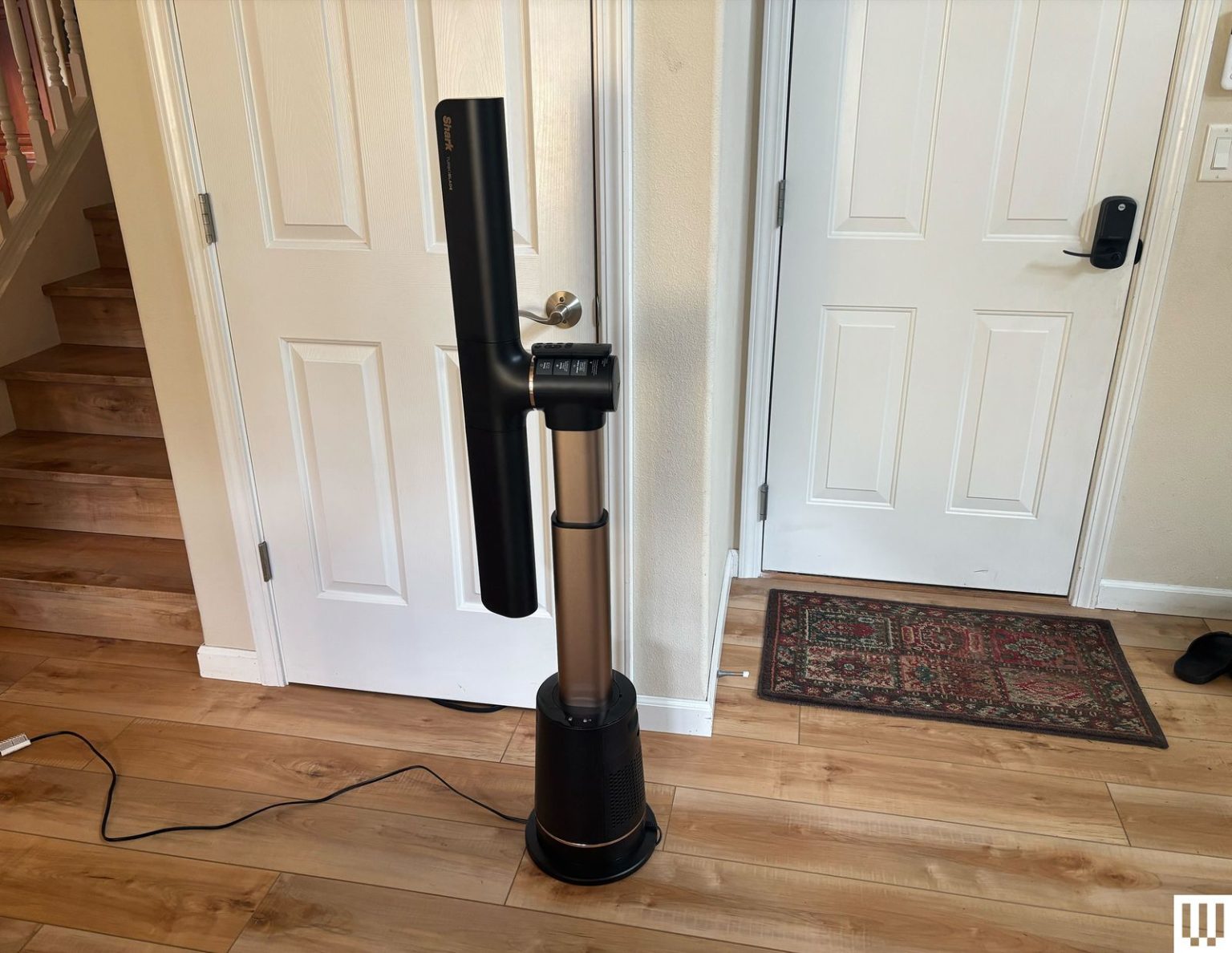 The 15 Best Fans to Buy Before It Gets Hot Again (2026) Image may contain Home Decor Rug Indoors Interior Design Furniture Wood and Hardwood