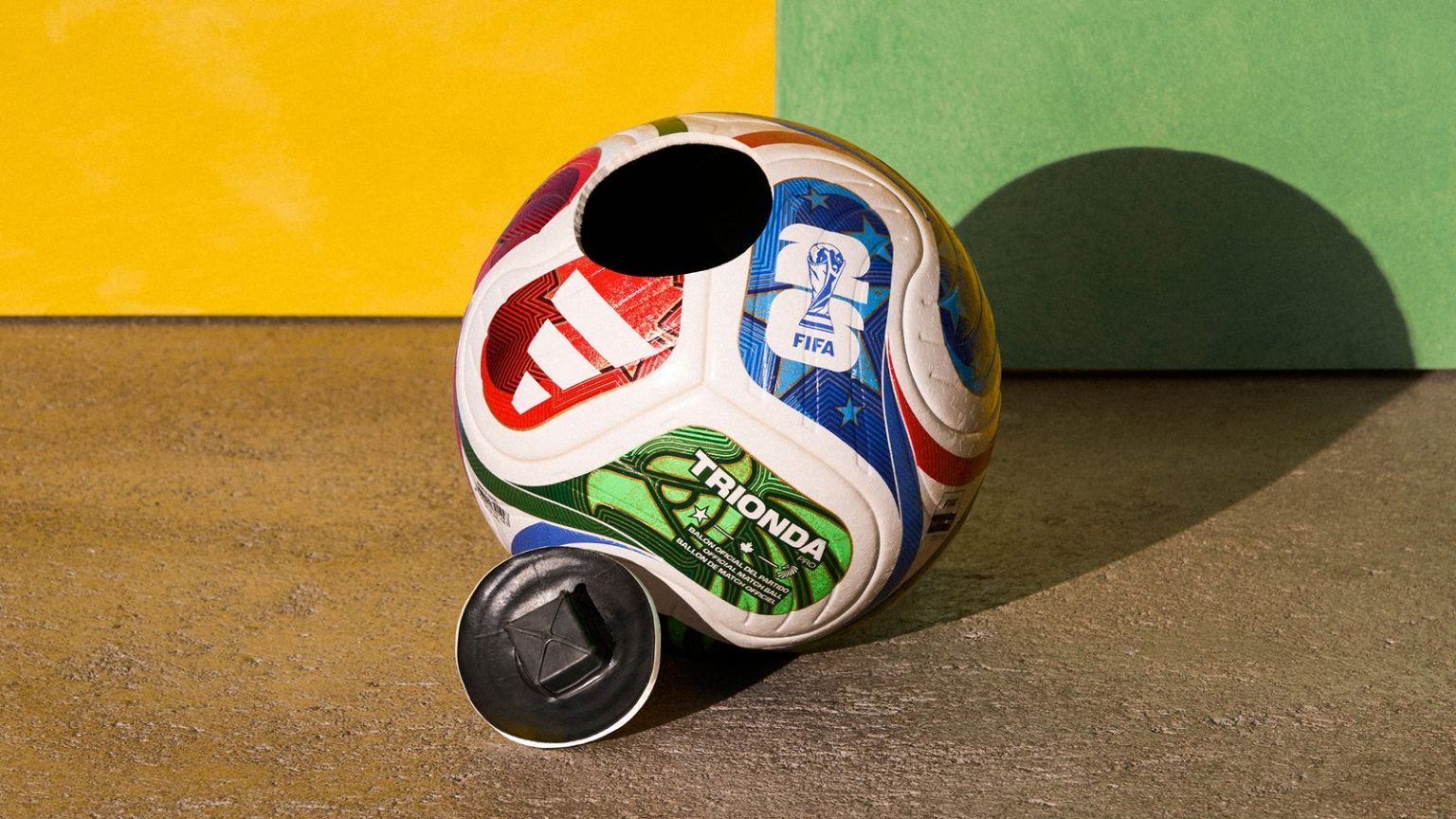 Image may contain Ball Football Soccer Soccer Ball Sport Rugby and Rugby Ball
