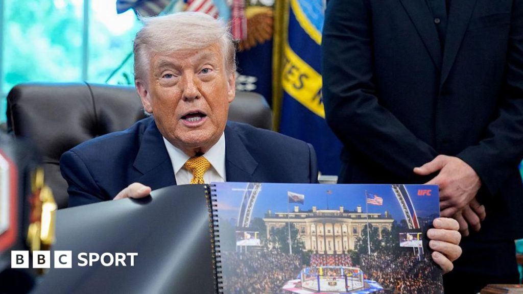 UFC Freedom 250: Donald Trump says Eiffel Tower-like UFC structure may stay at White House
