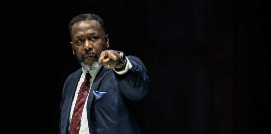 Wendell Pierce stars in Othello at the Shakespeare Theatre Company in Washington, DC.