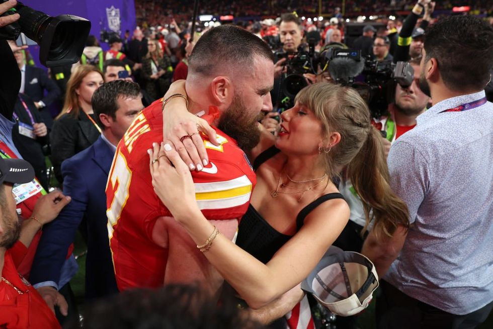 Taylor Swift’s ‘hidden clues’ spark frenzy as reports claim she ALREADY married Travis Kelce in secret ceremony Taylor Swift and Travis Kelce