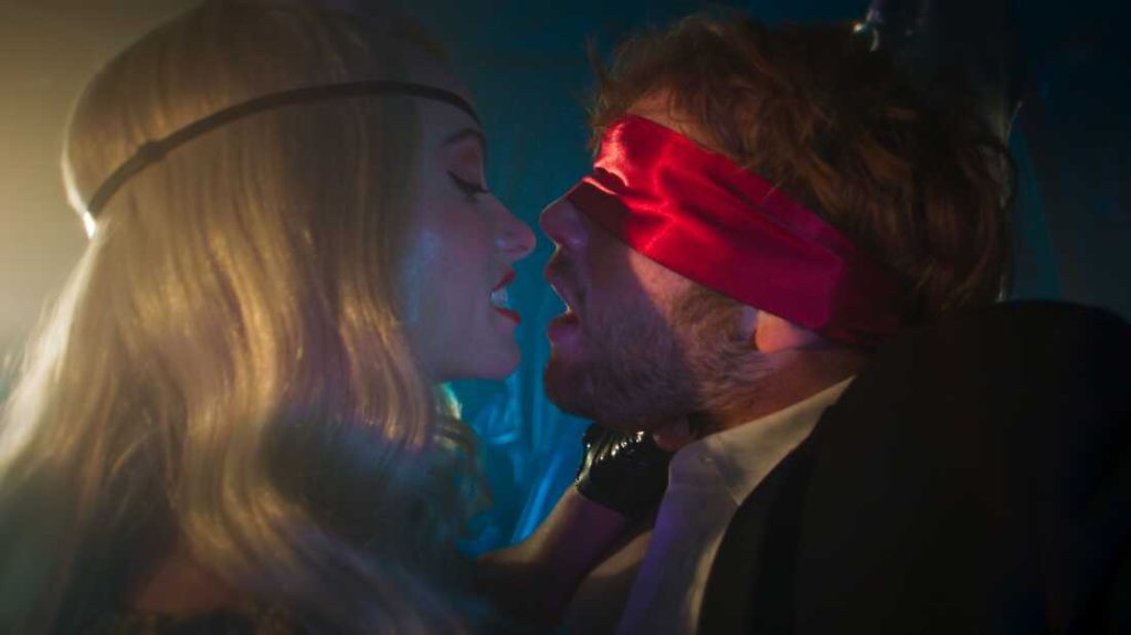 This erotic comedy urges Gen Z to get more X-rated : NPR Olivia Wilde and Cooper tk in I Want Your Sex